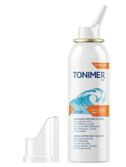 TONIMER Hypertonic Spray Naso 100ml Soluzione ipertonica decongestionante